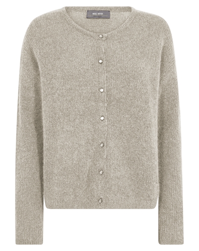 Mos Mosh - MMAlmine Knit Cardigan - Feather Gray